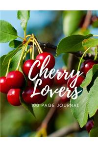 Cherry Lovers 100 page Journal