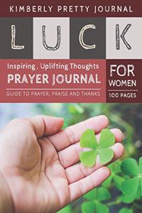Luck Prayer Journal for Women