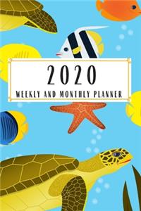 2020 Weekly And Monthly Planner