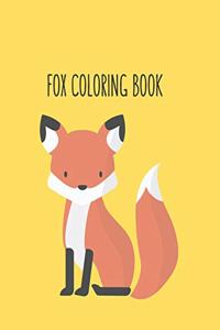 Fox Coloring Book