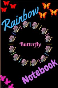 Rainbow Butterfly Notebook