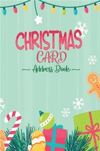 Christmas Card Address Book