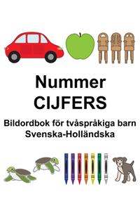 Svenska-Holländska Nummer/CIJFERS Bildordbok för tvåspråkiga barn