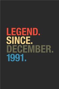 Legend Since December 1991