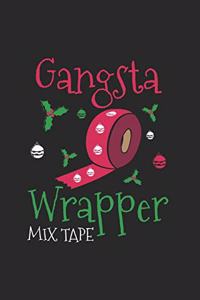 Christmas Gangsta Wrapper Notebook