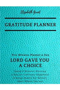 Gratitude Planner