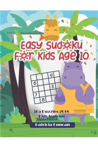 Easy Sudoku for Kids Age 10