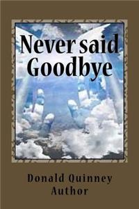 Never said Goodby: ''Two Short Story''