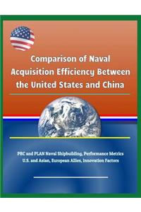Comparison of Naval Acquisition Efficiency Between the United States and China - PRC and Plan Naval Shipbuilding, Performance Metrics, U.S. and Asian, European Allies, Innovation Factors
