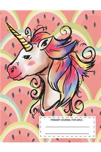 primary journal for girls Top Half Blank For Drawing