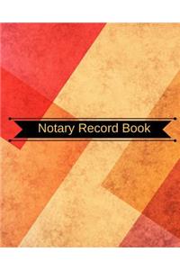 Notary Record Book