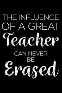 The Influence Of A Great Teacher Can Never Be Erased
