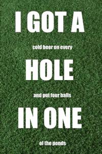 I Got a Hole in One