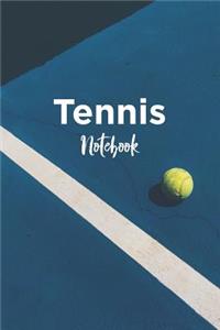 Tennis Composition Notebook