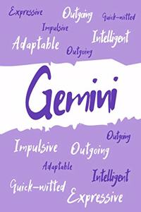 Gemini Zodiac Personality Journal