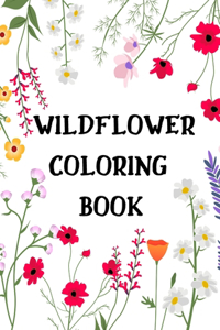 Wildflower Coloring Book