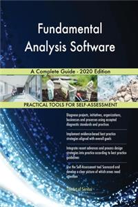 Fundamental Analysis Software A Complete Guide - 2020 Edition