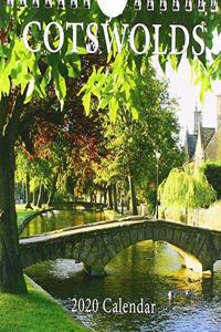 Cotswolds Small Square Calendar - 2020