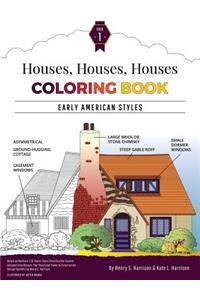 Houses, Houses, Houses Coloring Book