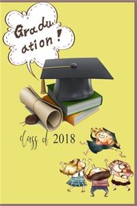 Class of 2018 ( Memory Blank Journal)