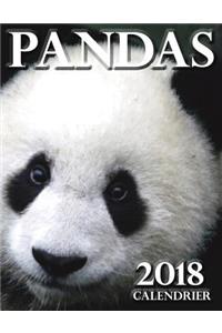Pandas 2018 Calendrier (Edition France)