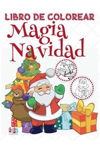 ✌ Magia Navidad ✌ Libro de Colorear Año Nuevo ✌ Colorear Niños 9 Años Libro de Colorear Para Niños