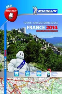 France 2014 Multi Flex Tourist and Motoring Atlas