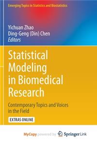 Statistical Modeling in Biomedical Research