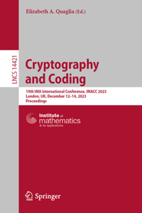 Cryptography and Coding