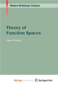 Theory of Function Spaces