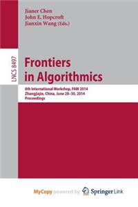 Frontiers in Algorithmics