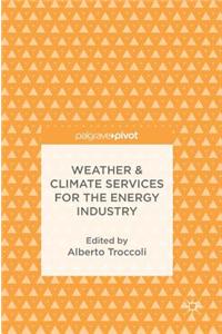 Weather & Climate Services for the Energy Industry