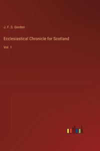 Ecclesiastical Chronicle for Scotland
