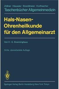 Hals-Nasen-Ohrenheilkunde Für Den Allgemeinarzt