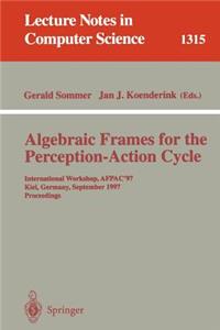 Algebraic Frames for the Perception-Action Cycle
