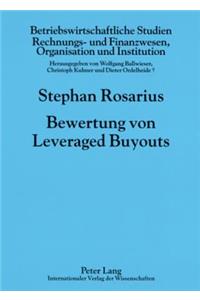 Bewertung Von Leveraged Buyouts