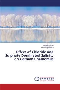 Effect of Chloride and Sulphate Dominated Salinity on German Chamomile