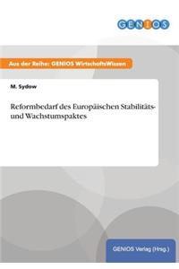 Reformbedarf des Europäischen Stabilitäts- und Wachstumspaktes