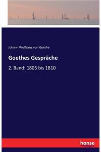 Goethes Gespräche