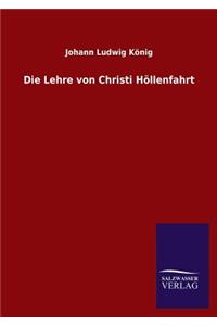 Die Lehre von Christi Höllenfahrt