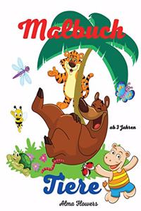 Malbuch Tiere