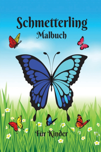 Schmetterling Färbung Buch für Kinder