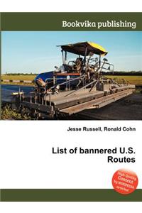 List of Bannered U.S. Routes