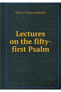 Lectures on the Fifty-First Psalm