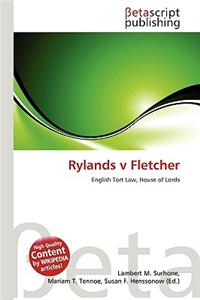 Rylands V Fletcher