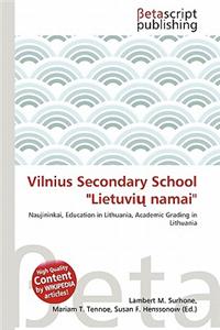 Vilnius Secondary School 