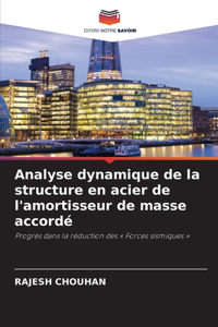 Analyse dynamique de la structure en acier de l'amortisseur de masse accordé