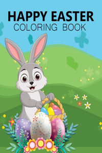 Happy Easter Coloring Book