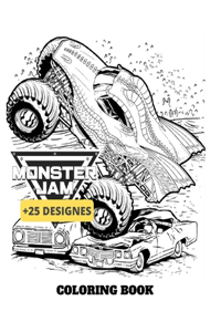 Monster Jam Coloring Book