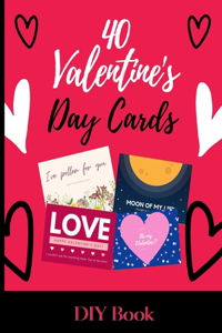 40 DIY Valentine's Day Cards Book